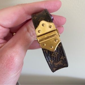 Louis Vuitton monogram nano bracelet